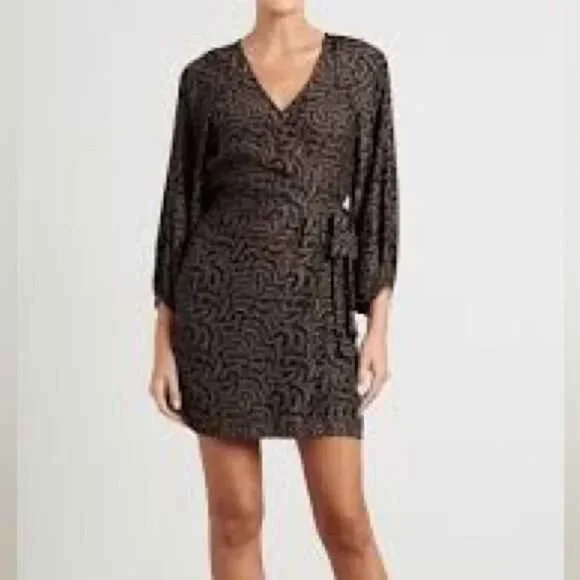 Natalie Martin Stephanie Dress in Fern Print Expresso - Picture 2 of 16